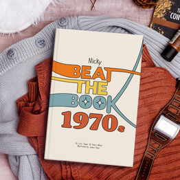 Personalised ‘Beat The Book’ 1970s Quiz Book