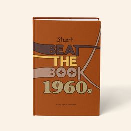 Personalised ‘Beat The Book’ 1960s Quiz Book