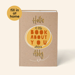 Personalised Fill In With Your Words Book About Sister