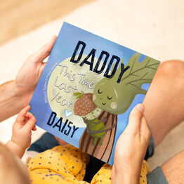 'This Time Last Year' Personalised 1st Father's Day Book