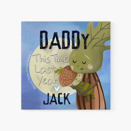 'This Time Last Year' Personalised 1st Father's Day Book