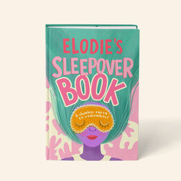 Personalised Sleepover Teenage Activity Book