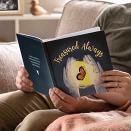 'Treasured Always' Baby Loss Book alternative