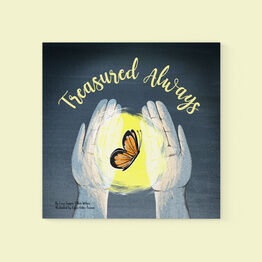 Personalised 'Always Treasured' Baby Loss Book