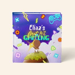 Personalised Baby's A-Z of Gaming Book