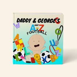 Personalised Dad's A-Z of Football Book
