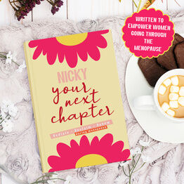 Personalised Menopause New Chapter Book alternative