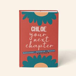 Personalised University Student New Chapter Book