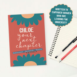 Personalised University Student New Chapter Book alternative