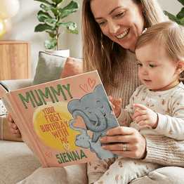 ‘This Time Last Year' Personalised 1st Mum's Birthday Book alternative
