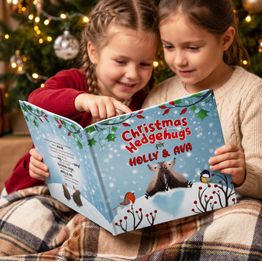 Personalised Christmas Hedgehugs Book alternative