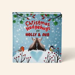 Personalised Christmas Hedgehugs Book