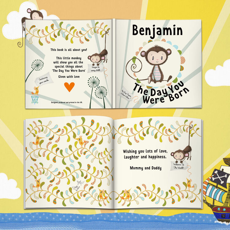 personalized baby book for dad