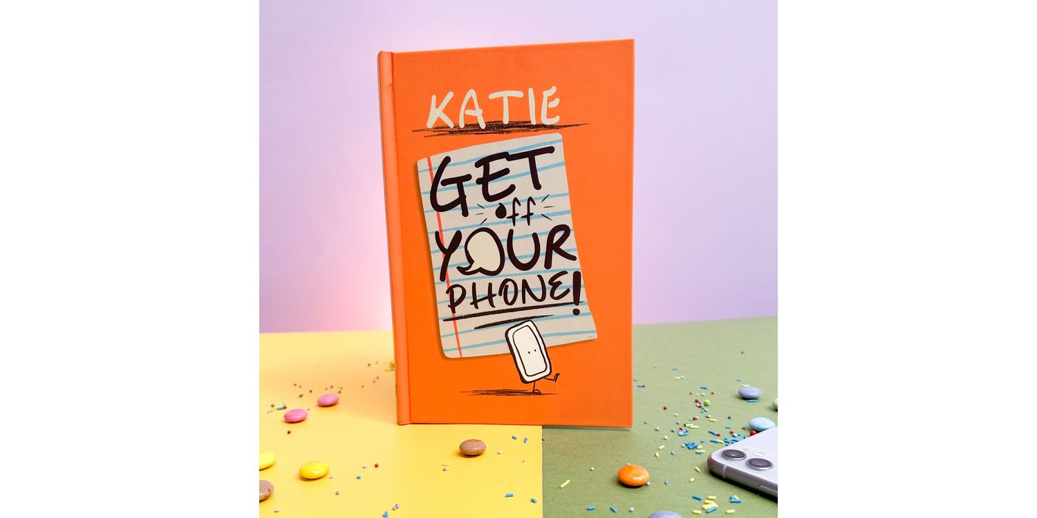 Personalised Get Off Your Phone Book from £12.95
