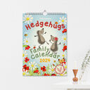 Hedgehugs 2024 Family Organiser Calendar additional 1