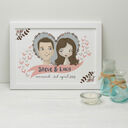 Personalised Illustrated Couple Print additional 4