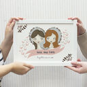 Personalised Illustrated Same Sex Couple Print for Women additional 3