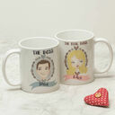 His & Hers Personalised Illustrated Mugs additional 1
