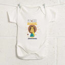 Personalised 'My Dad is Roar Some' Baby Grow additional 3