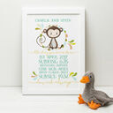 'The Day You Were Born' Personalised New Baby Print additional 4