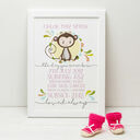'The Day You Were Born' Personalised New Baby Print additional 3