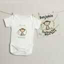 Personalised 'The Day You Were Born' Themed Baby Grow additional 3