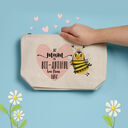 Personalised Bee-utiful Make Up Bag For Mum additional 1