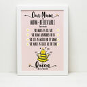 Personalised 'Mum-believable' Print For Mum additional 4