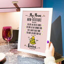 Personalised 'Mum-believable' Print For Mum additional 1