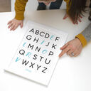 Personalised Alphabet Name Print by James Cluer additional 3