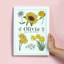 Personalised Flower Print by James Cluer additional 2