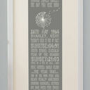 50th Birthday 'The Day You Were Born' Special Edition Personalised Print additional 4