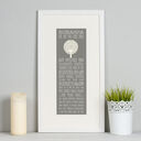 90th Birthday 'The Day You Were Born' Special Edition Personalised Print additional 10