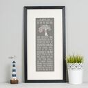 16th Birthday ‘The Day You Were Born’ Special Edition Personalised Print additional 4