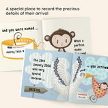 'The Day You Were Born' Personalised New Baby Book additional 4