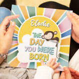 'The Day You Were Born' Personalised New Baby Book additional 3