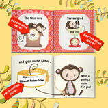'The Day You Were Born' Personalised New Baby Book additional 6