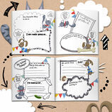 'The World According To...' Personalised Child's Journal additional 9