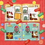 Personalised 'Christmess Advent-ure!' Christmas Advent Book additional 8