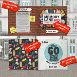 Personalised 60th Birthday 'Memory Lane' Book additional 3