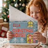 Personalised 'Your Christmas House' A4 Book additional 2