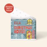 Personalised 'Your Christmas House' A4 Book additional 1