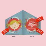 Personalised 'Your Christmas House' A4 Book additional 5