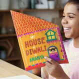 Personalised 'My House At Diwali' A4 Book additional 1