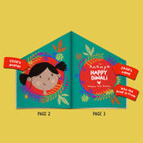Personalised 'My House At Diwali' A4 Book additional 5