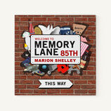 Personalised 85th Birthday 'Memory Lane' Book additional 1