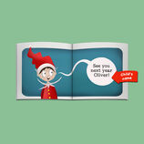 'Year of Cheeky' Personalised Christmas Elf Book additional 11