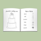Personalised Wedding Activity Book additional 4