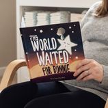 Personalised 'The World Waited' Baby Shower or New Baby Book additional 2