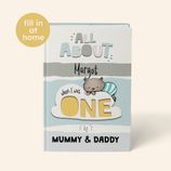 Personalised Fill In Your Words Baby Record Journal additional 1